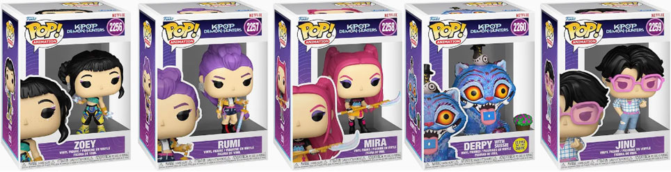 Figurine Kpop Demon Hunter collection Funko pop netflix anime