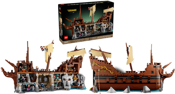 Lego bateau pirate goonies