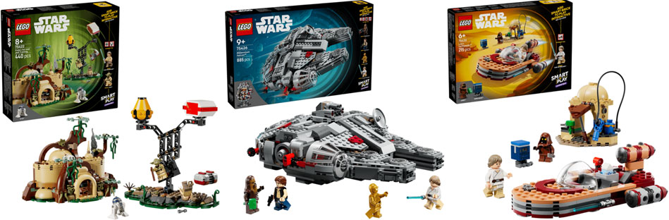 Nouvelle collection smart play lego star wars