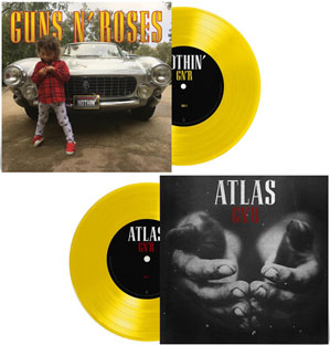 Single heavy Metal Vinyle EP guns